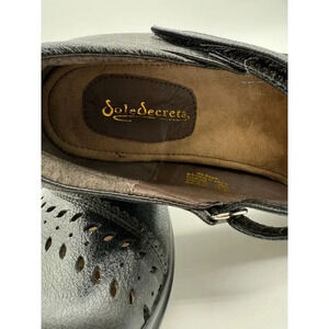 Sole Secrets Bayview #11290 Black Size EU 38  USA 7 Womens New In Box MaryJanes